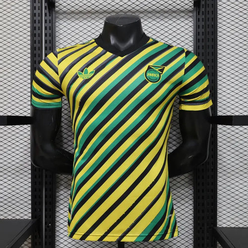 Maillot Jamaïque Coupe du Monde 2026 Pré match Version joueur - Vêtements de sport