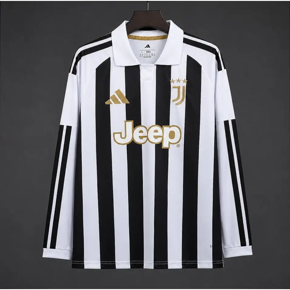 Maillot Juventus Domicile 2026/2027 Manches longues - Vêtements de sport