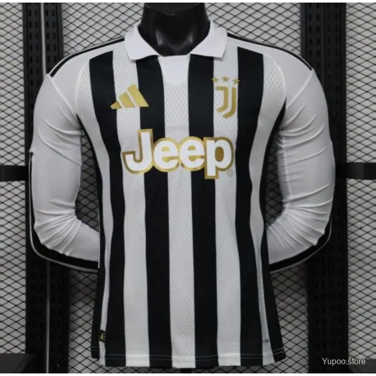 Maillot Juventus Domicile 2026/2027 Version joueur Manches longues - Vêtements de sport