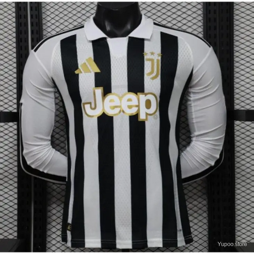 Maillot Juventus Domicile 2026/2027 Version joueur Manches longues - Vêtements de sport
