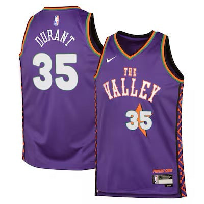 Maillot NBA Durant 2024/2025 - Violet / S - Vêtements de sport