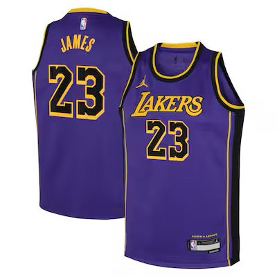 Maillot NBA Lebron James 2024/2025 - Violet / S - Vêtements de sport