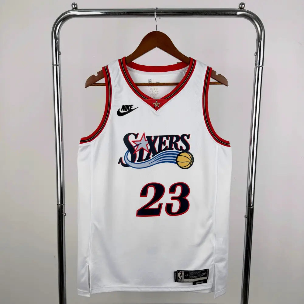 Maillot Lebron James 2026/2027 76ers Blanc - Vêtements de sport