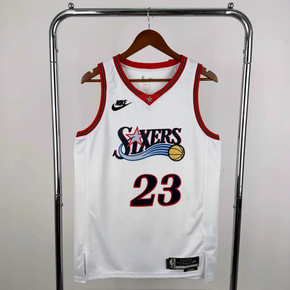 Maillot Lebron James 2026/2027 76ers Blanc - Vêtements de sport