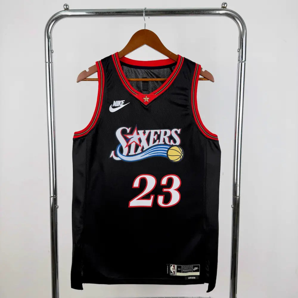 Maillot Lebron James 2026/2027 76ers Noir - Vêtements de sport