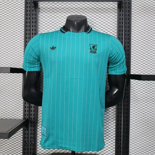 Maillot Liverpool Concept vert Version Joueur 2025/2026 - Vêtements de sport