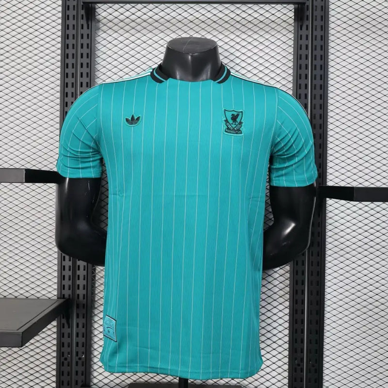Maillot Liverpool Concept vert Version Joueur 2025/2026 - Vêtements de sport