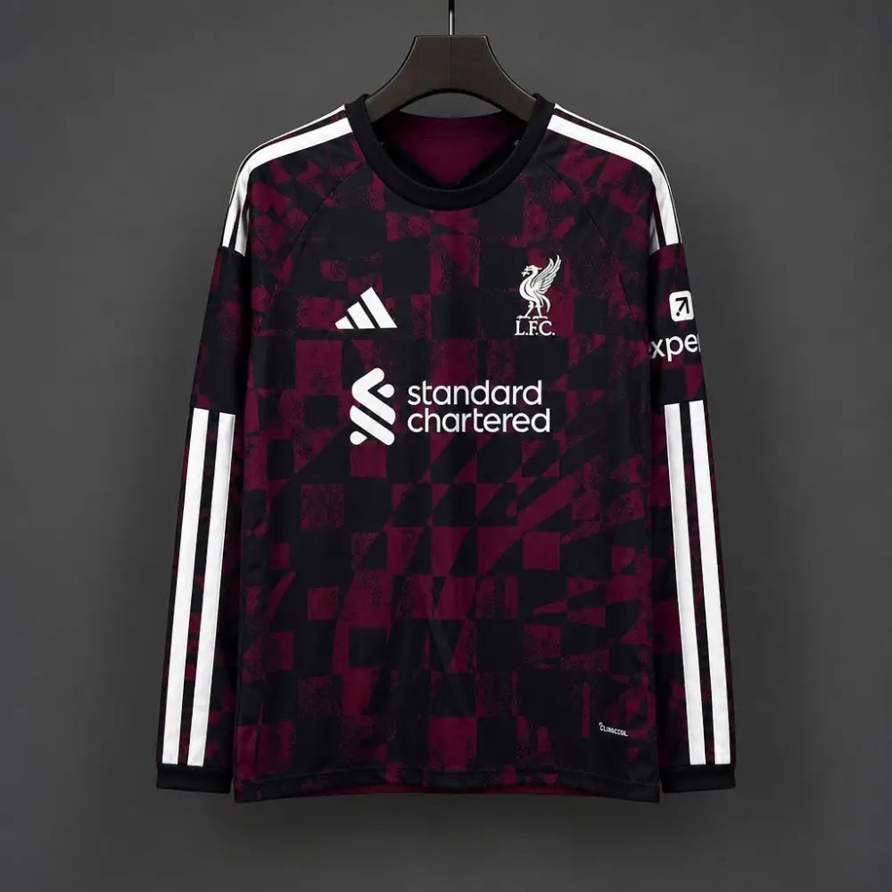 Maillot Liverpool Third 2026/2027 Manches longues - Vêtements de sport