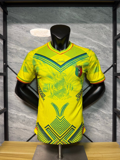 Maillot Mali CAN Concept Jaune Version Joueur 2025/2026 - Vêtements de sport