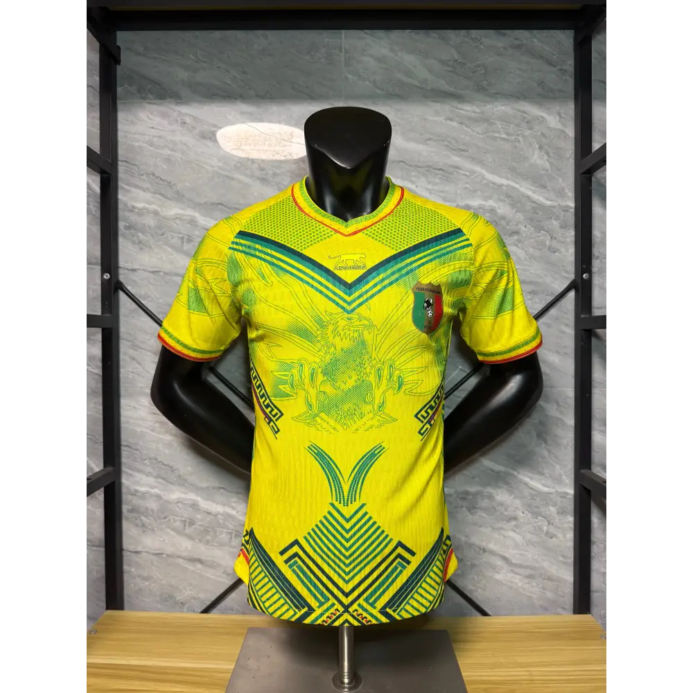 Maillot Mali CAN Concept Jaune Version Joueur 2025/2026 - Vêtements de sport