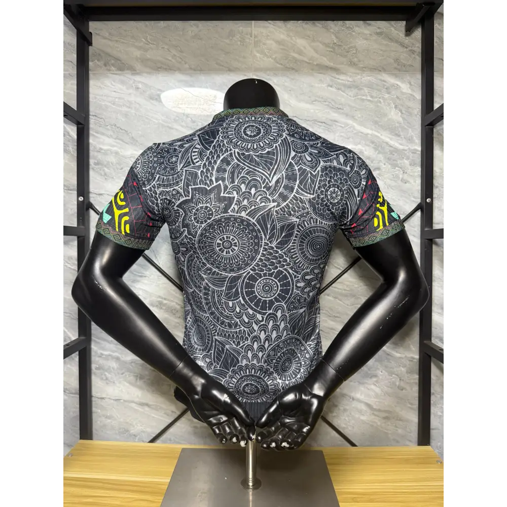 Maillot Mali CAN Concept Noir & Vert Version Joueur 2025/2026 - Vêtements de sport