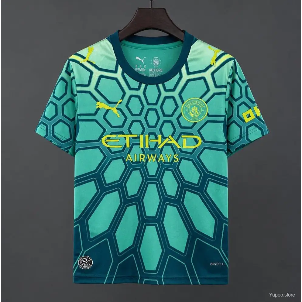 Maillot Manchester City Gardien 2026/2027 Vert - Vêtements de sport