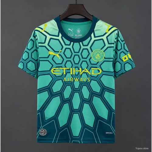 Maillot Manchester City Gardien 2026/2027 Vert - Vêtements de sport