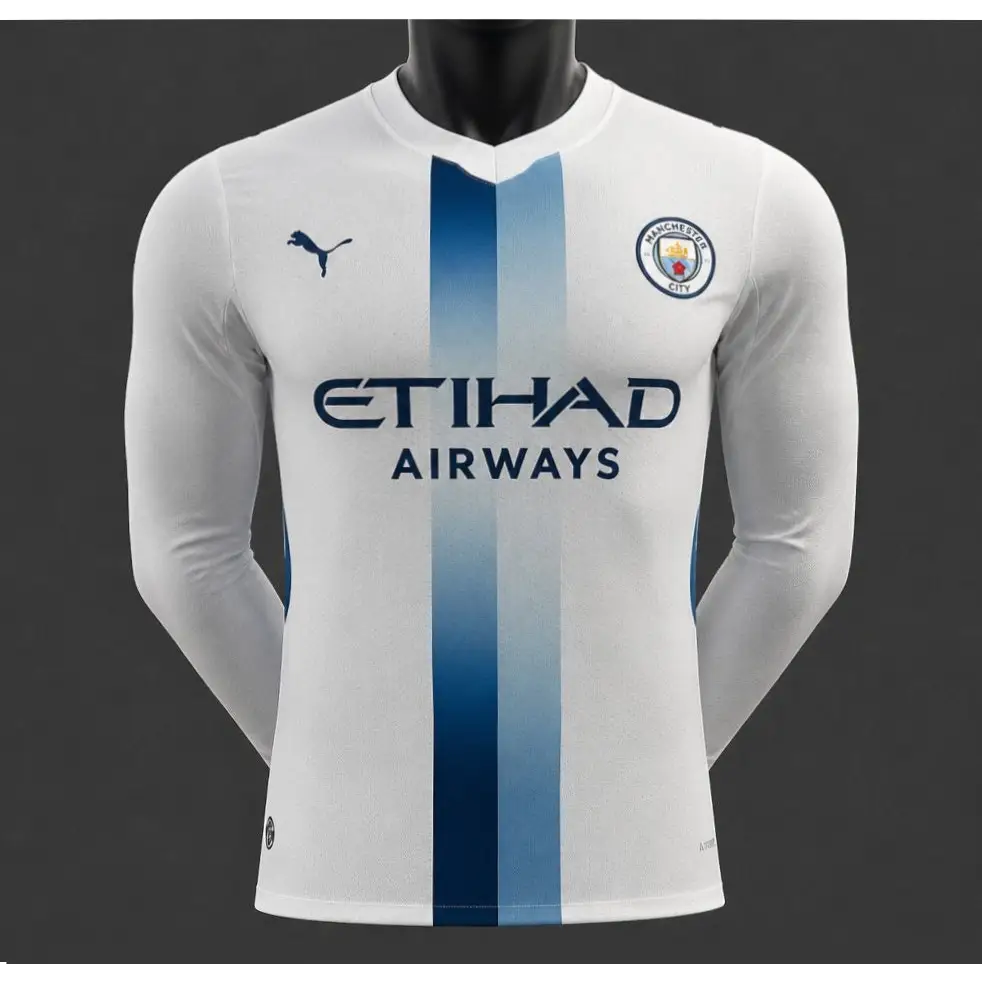 Maillot Manchester City Third 2026/2027 Version Joueur Manches longues - Vêtements de sport