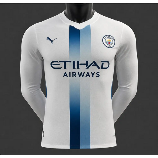 Maillot Manchester City Third 2026/2027 Version Joueur Manches longues - Vêtements de sport