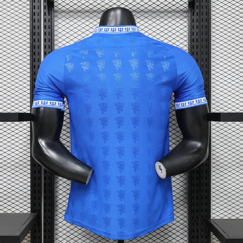 Maillot Manchester United Bleu Version Joueur 2025/2026 - Vêtements de sport