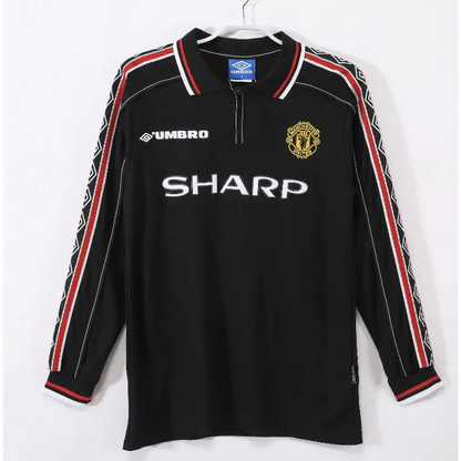 Maillot Manchester United Retro manches longues 1998/1999 - Vêtements de sport