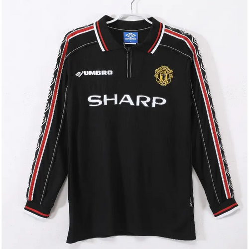 Maillot Manchester United Retro manches longues 1998/1999 - Vêtements de sport