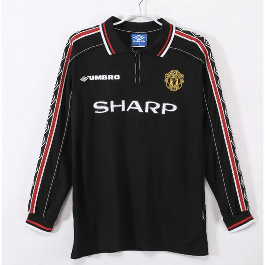 Maillot Manchester United Retro manches longues 1998/1999 - Vêtements de sport