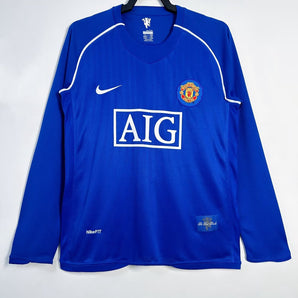 Maillot Manchester United Retro manches longues 2006/2007 - Domicile 2006/2007 / S - Vêtements de sport