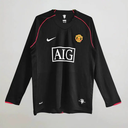 Maillot Manchester United Retro Third 2007/2008 Manches longues - Vêtements de sport
