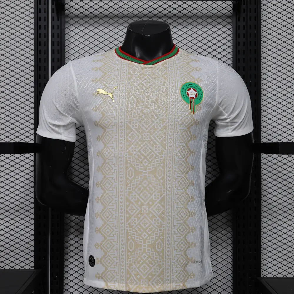 Maillot Maroc Coupe du Monde 2026 Extérieur Version joueur - Vêtements de sport