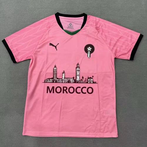 Maillot Maroc Rose et Noir 2025/2026 - Vêtements de sport