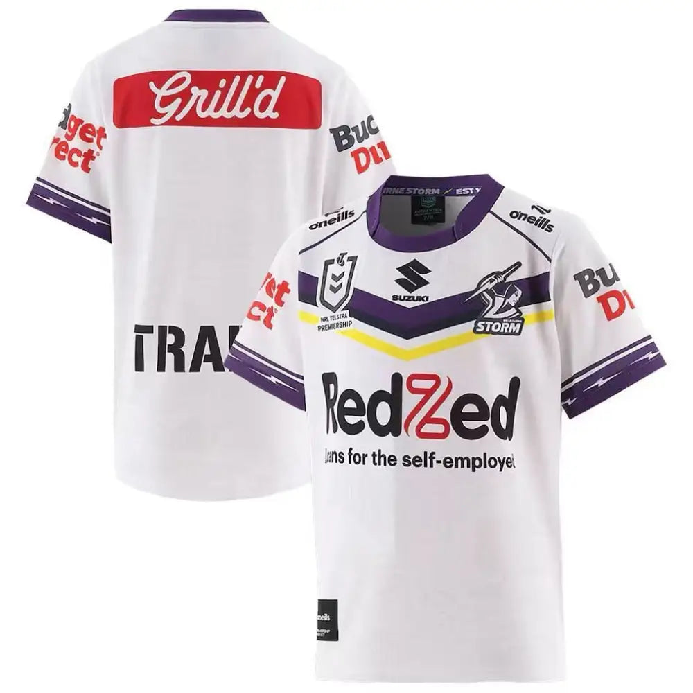 Maillot Melbourne Storm Extérieur NRL 2025/2026 - Vêtements de sport