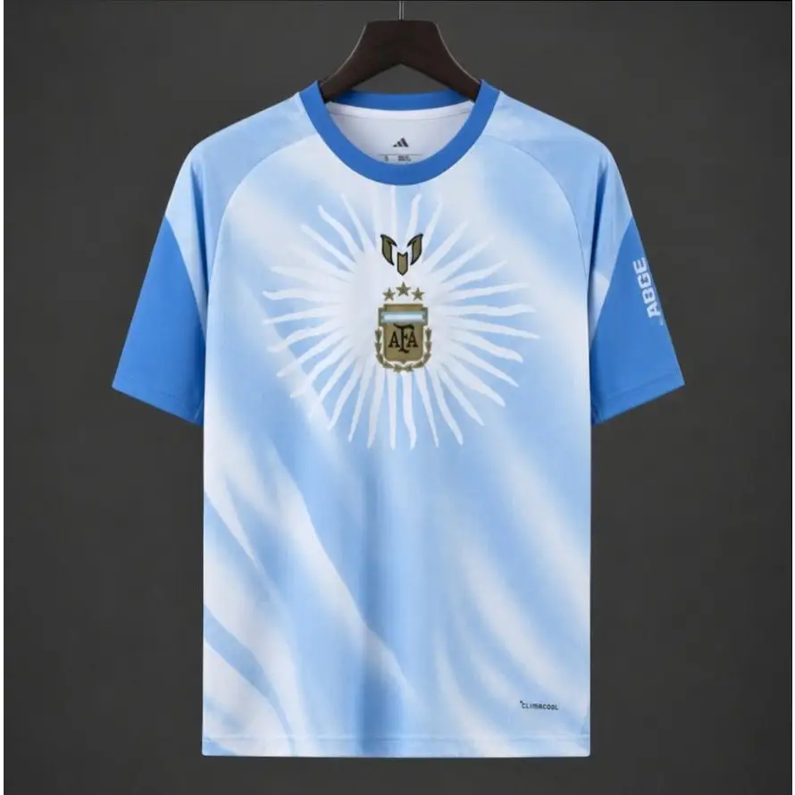 Maillot Messi Argentine 2026/2027 Pré match - Vêtements de sport