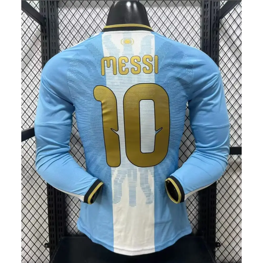 Maillot Messi Argentine 2026/2027 Version joueur manches longues - Vêtements de sport