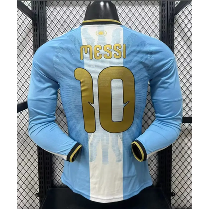 Maillot Messi Argentine 2026/2027 Version joueur manches longues - Vêtements de sport