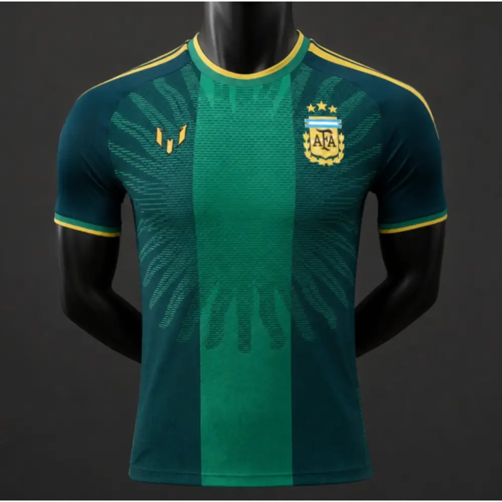 Maillot Messi Argentine 2026/2027 Vert Version Joueur - Vêtements de sport