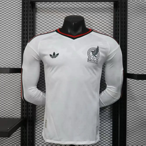 Maillot Mexique exterieur manches longues version joueur Coupe du Monde 2026 - Vêtements de sport