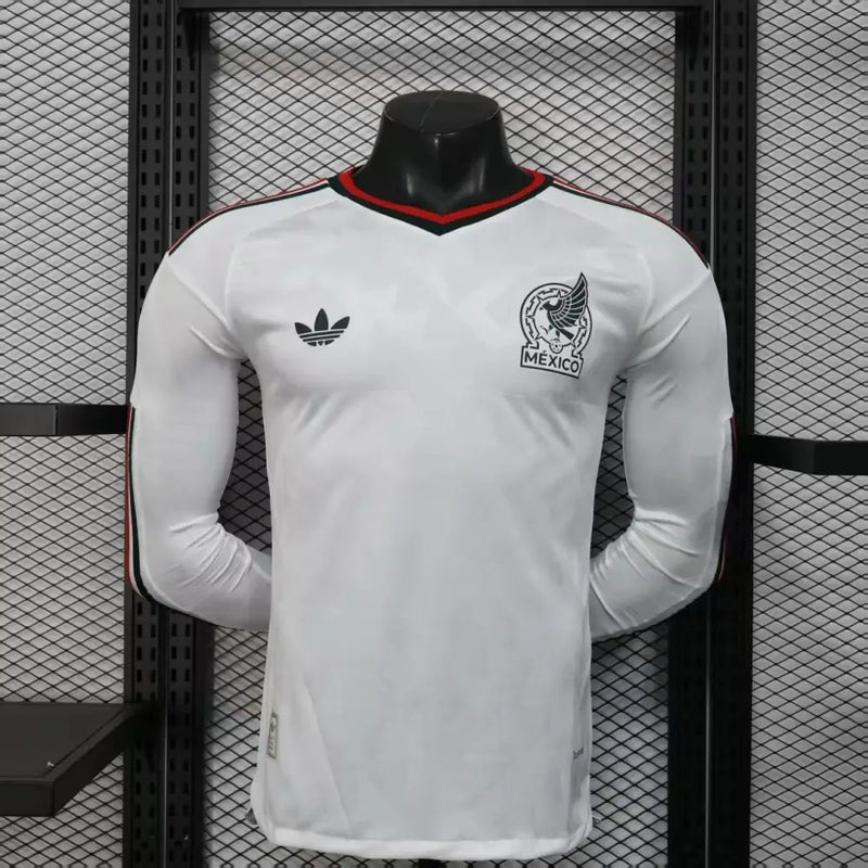 Maillot Mexique exterieur manches longues version joueur Coupe du Monde 2026 - Vêtements de sport