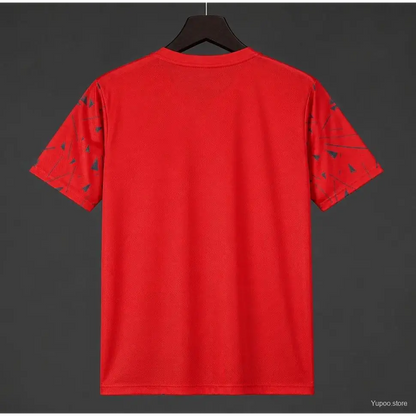 Maillot Mexique Pré Match Coupe du Monde 2026 Rouge - Vêtements de sport