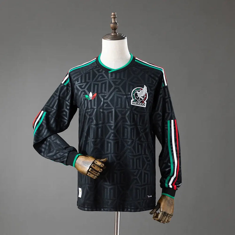 Maillot Mexique Third Coupe du Monde 2026 Manches longues - Vêtements de sport