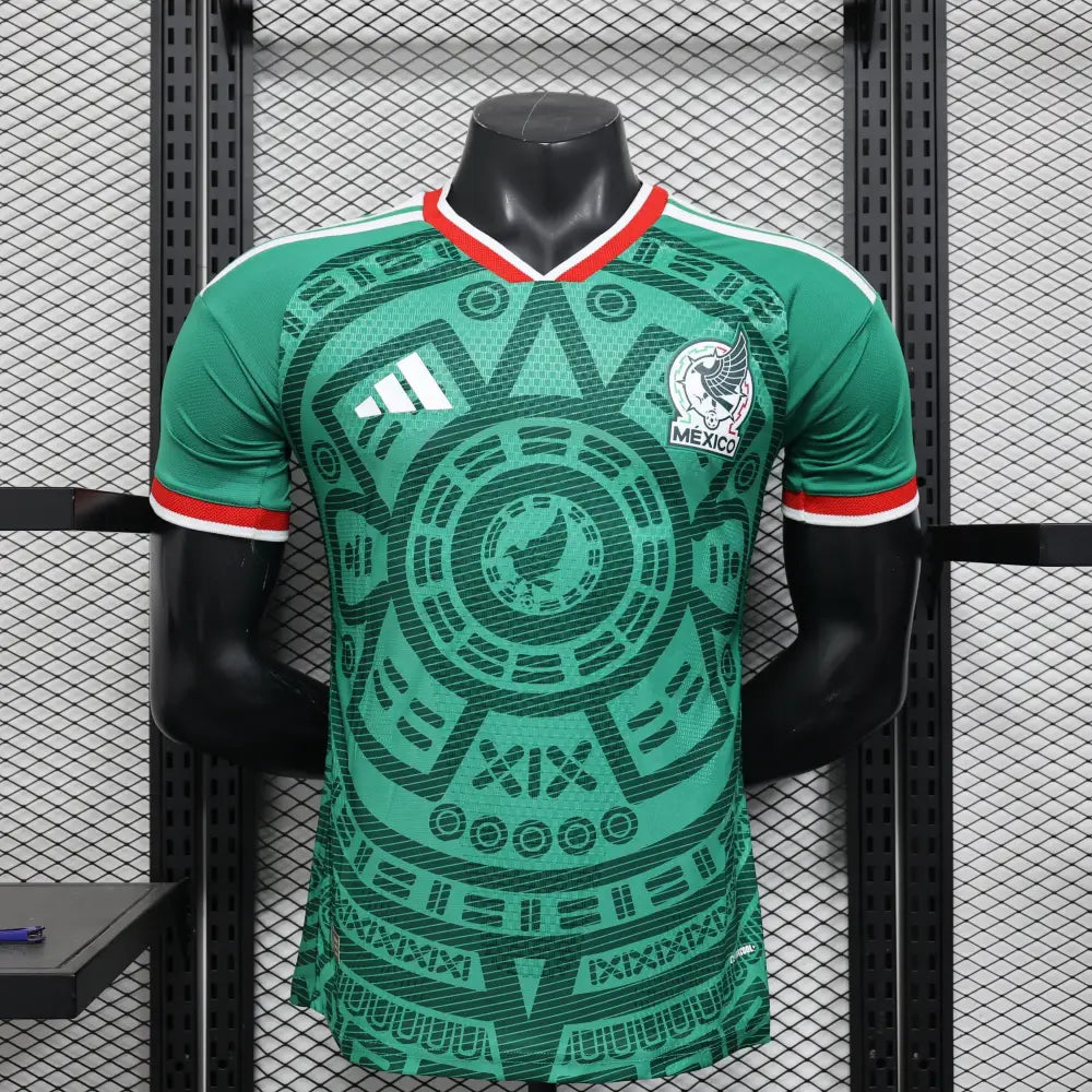 Maillot Mexique Version Joueur Domicile Coupe du Monde 2026 - Vêtements de sport