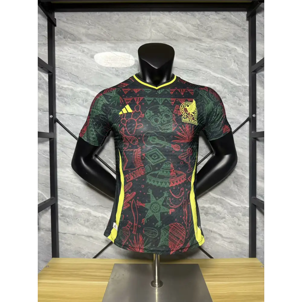 Maillot Mexique Vert/Rouge 2025/2026 - Vêtements de sport