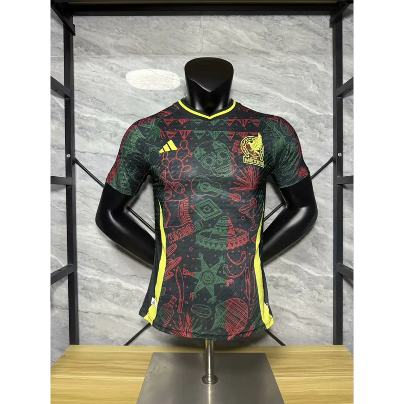 Maillot Mexique Vert/Rouge 2025/2026 - Vêtements de sport