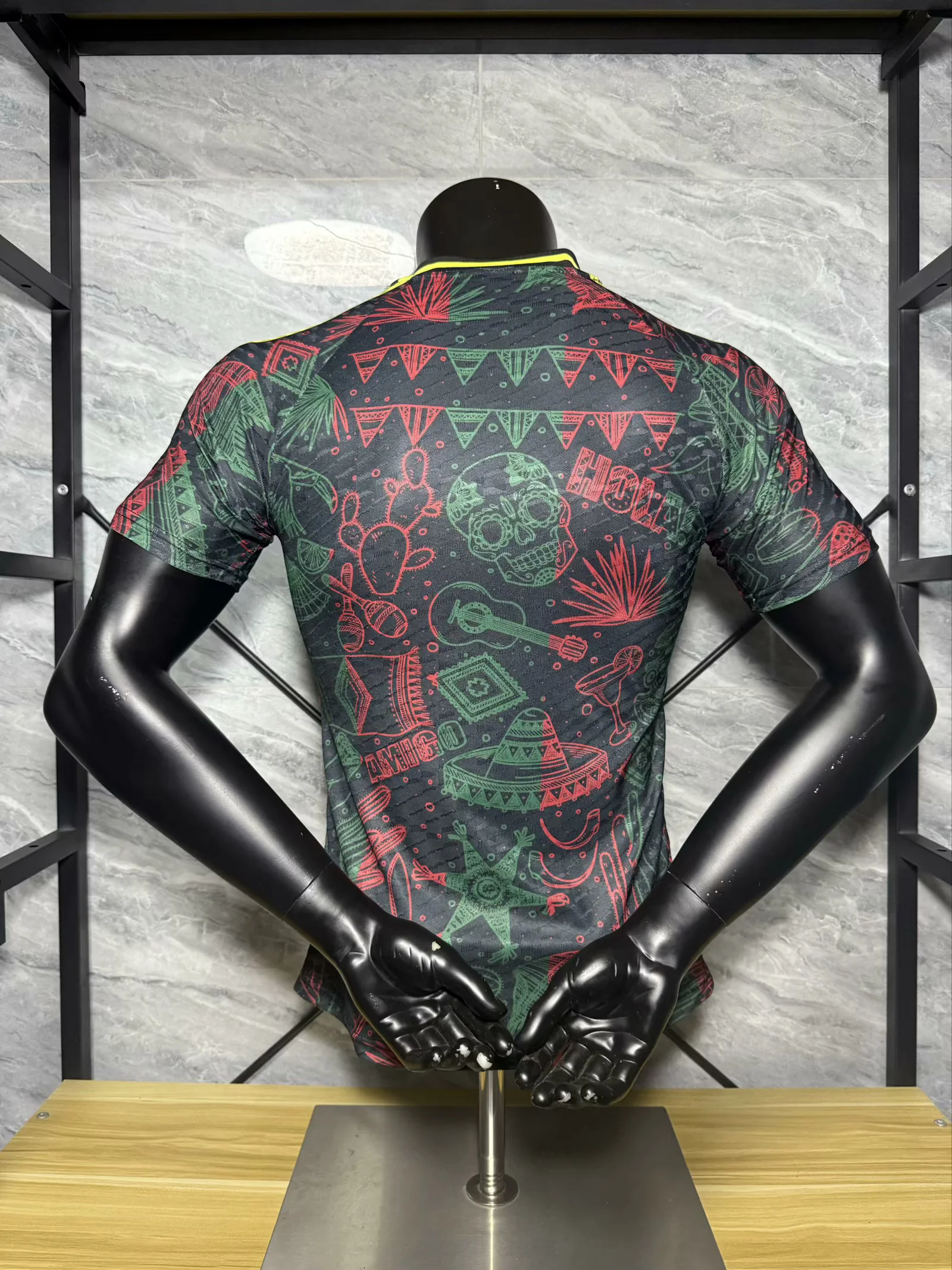 Maillot Mexique Vert/Rouge 2025/2026 - Vêtements de sport