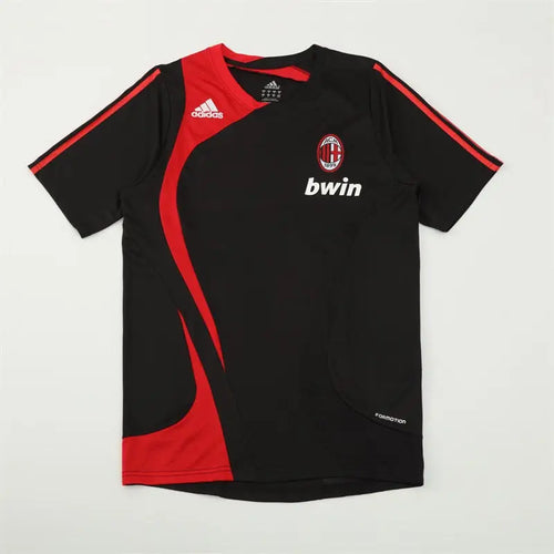 Maillot Milan AC Retro training noir 2007/2008 - Vêtements de sport