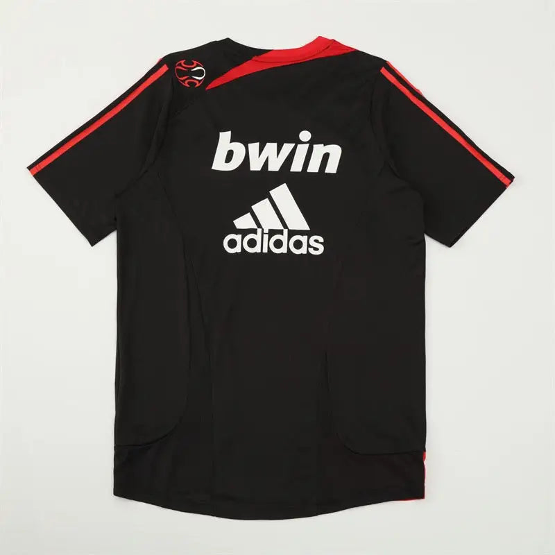 Maillot Milan AC Retro training noir 2007/2008 - Vêtements de sport
