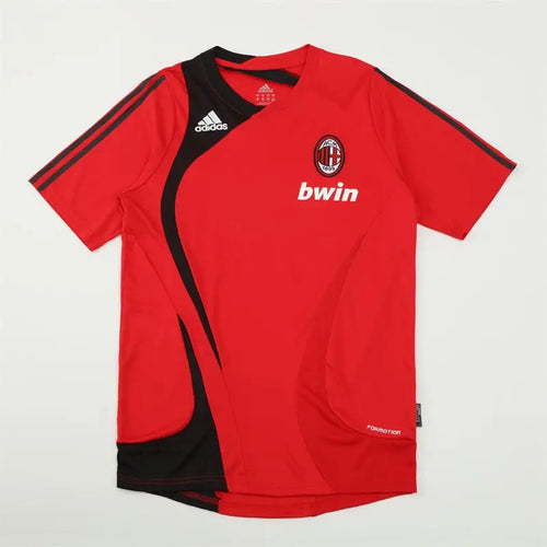 Maillot Milan AC Retro training rouge 2007/2008 - Vêtements de sport