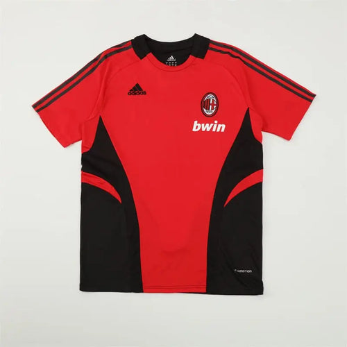 Maillot Milan AC Retro training rouge 2008/2009 - Vêtements de sport
