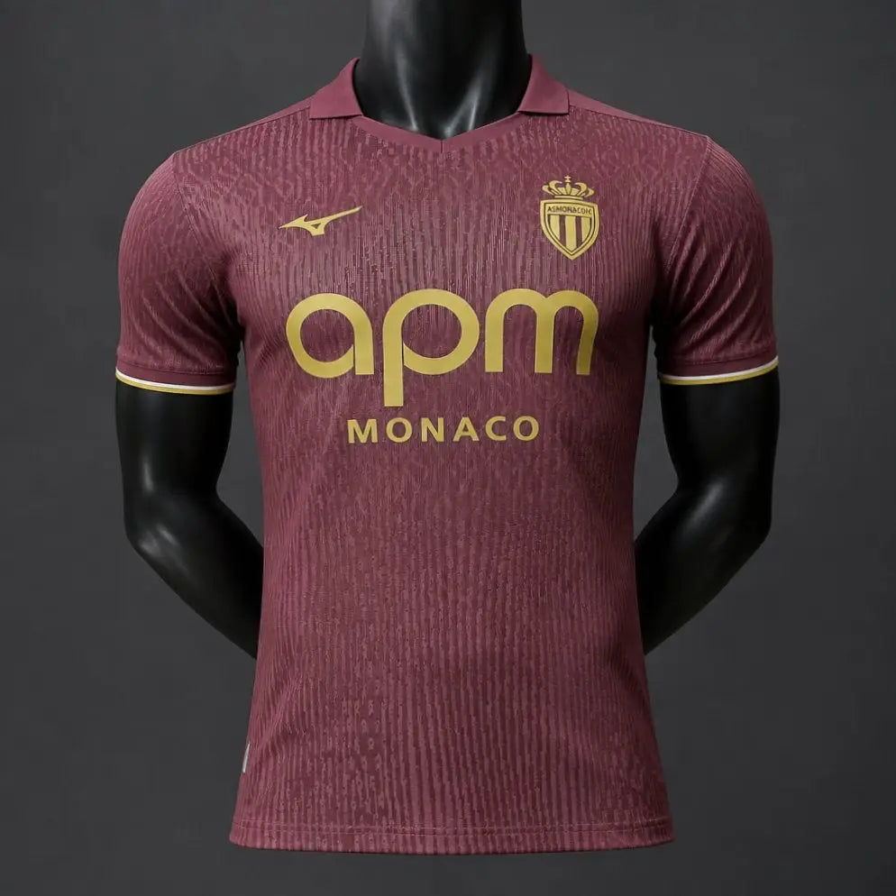 Maillot Monaco Extérieur 2026/2027 Version joueur - Vêtements de sport