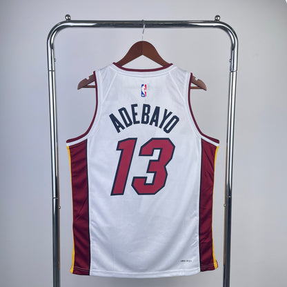 Maillot NBA Adebayo 2024/2025 - Vêtements de sport