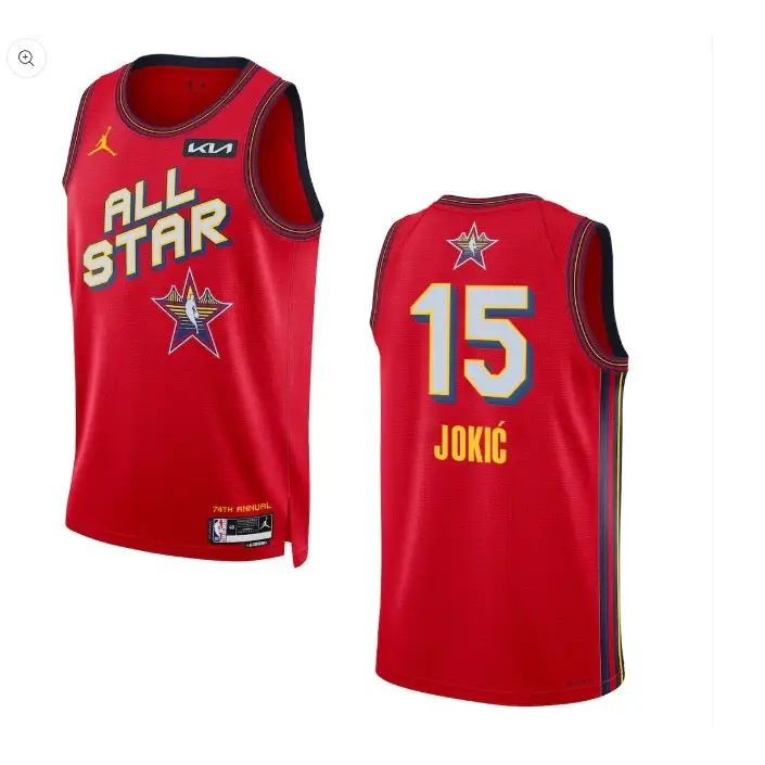 Maillot NBA All Star Jokic 2024/2025 - All Star / S - Vêtements de sport