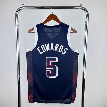 Maillot NBA Edwards 2024/2025 - Vêtements de sport