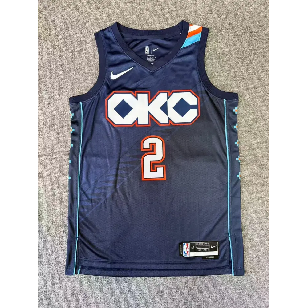 Maillot NBA Shai OKC 2025/2026 - Vêtements de sport