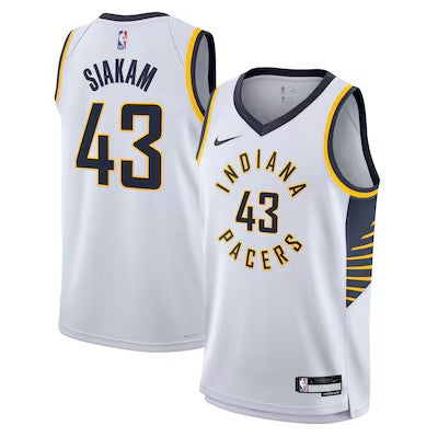 Maillot NBA Siakam 2024/2025 - Blanc / S - Vêtements de sport